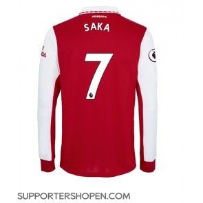 Arsenal Bukayo Saka #7 Hemma Matchtröja 2022-23 Långärmad